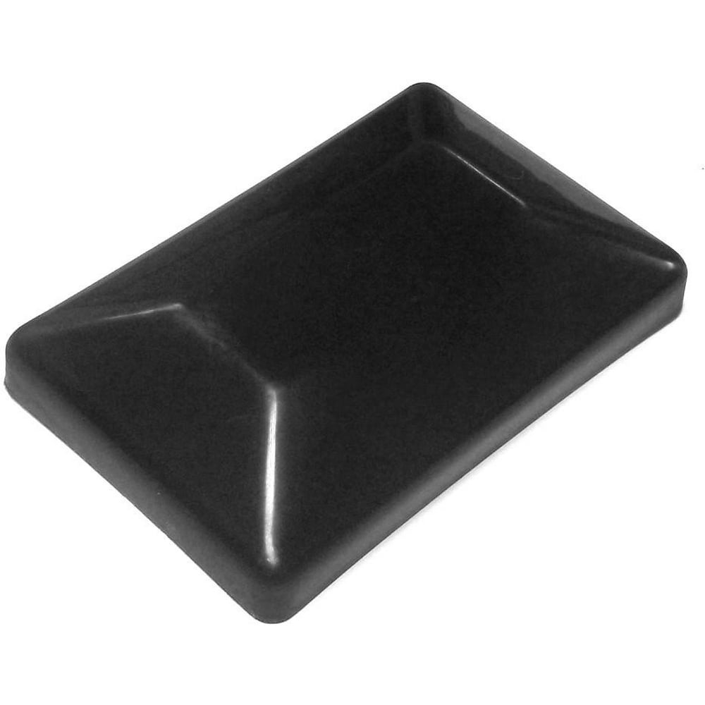 JSP Manufacturing Black 4x6 Fence Post Caps(35/8"x 55/8") Multipack