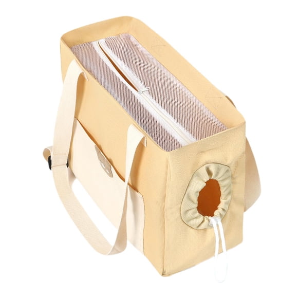 Transportín para gatos jinwen bolsa de transporte transpirable para perros pequeños y gatos 38 cm x 15 cm x 30 cm