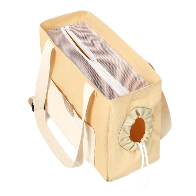 Transportín para gatos, bolso transpirable para perros pequeños y gatos, bolsa portamascotas portátil, transportador para perros para transporte y cam
