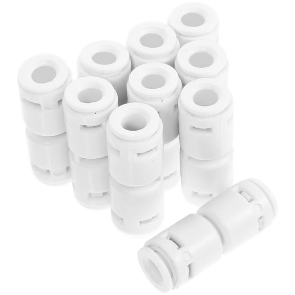 10 PCS Fittings Connector Push to Connect Couplers Check Valve Quick Connect