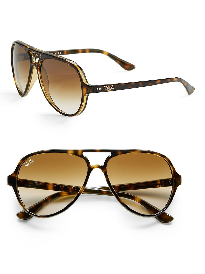 Ray-Ban CATS 5000 Classic Aviator Unisex Sunglasses, RB4125 601/32