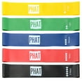 thumbnail image 2 of Stretch Bands and Cords, 5 Level Exercise Resistance Loop Bands with 2 Core Sliders Gliding Disk, 2 of 7