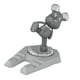 thumbnail image 5 of Soporte para teléfono con Oso Lindo, innovador, multifuncional, portátil, Kung Fu Bear, soporte para tableta y teléfono móvil de escritorio, color gris plateado, 5 of 12