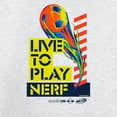 thumbnail image 3 of CafePress - Live To Play Nerf Soccer Sweatshirt - Kids Sweatshirt, Youth Crew Neck Sweatshirt, 3 of 4