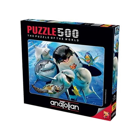 Anatolian 500Piece Jigsaw Puzzle - Ocean Selfie Jigsaw Puzzle