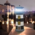 thumbnail image 4 of ORUYROP Outdoor Solar Lighthouse, Rotating Lamp LED Solar Garden Lights, Smart Sensor Rotating Lamp for Garden Landscape Yard, 4 of 7