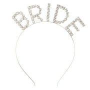 Victoria Lynn Silver Bachelorette Headband: Bride