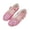 Pink, variant on Generic Tennis Shoes Kids Flower Girls Dress Shoes Toddler Wedding Party Low Heel Shoes Glitter Flat Shoes for Wedding Party School Princess Dress Shoes (6-7 Years,Gold)