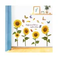 thumbnail image 5 of 2 Unids Pintado A Mano Mariposa Girasol Jardín De Infantes Fondo Decoración Etiqueta De La Pared - Amarillo JM, 5 of 5