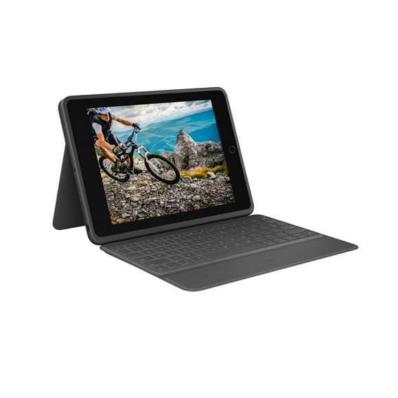 Funda con Teclado para iPad 10.2" Gen 7, 8 y 9, Gris