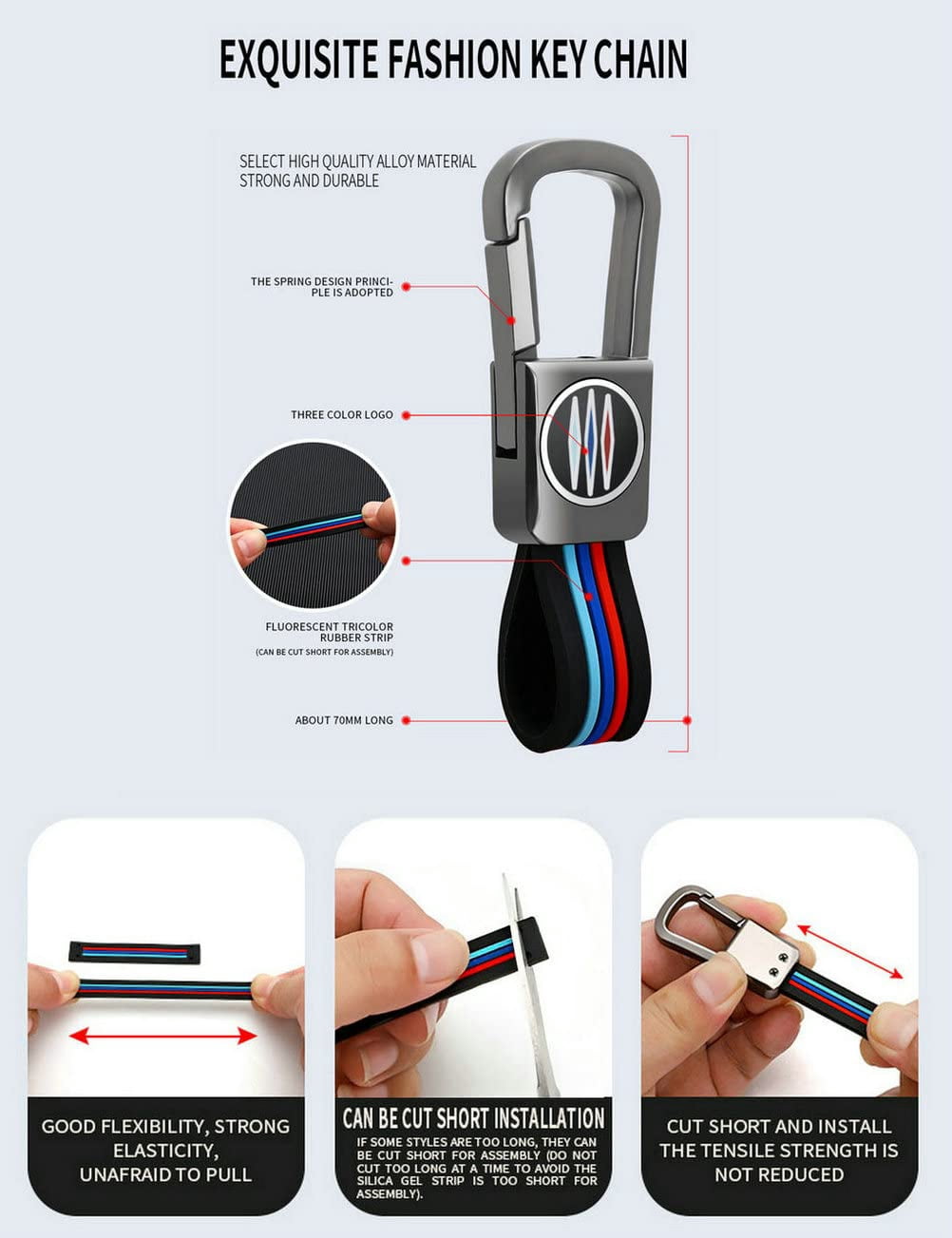 for Hyundai Key Fob Cover Case Metal Smart Key Holder Protector Compatible for Tucson Santa fe Sonata 2020-2024 7 Button