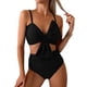 thumbnail image 1 of WILLBEST Traje de Baño Mujer Dos Piezas Traje de Baño de 2 Piezas de Cintura Alta con Lazo para Mujer, 1 of 5