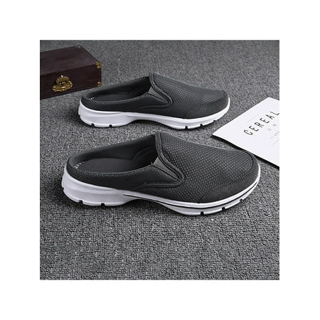 

Audeban Womens Mules Casual Slip on Sneakers Closed Toe Comfort Walking Shoes