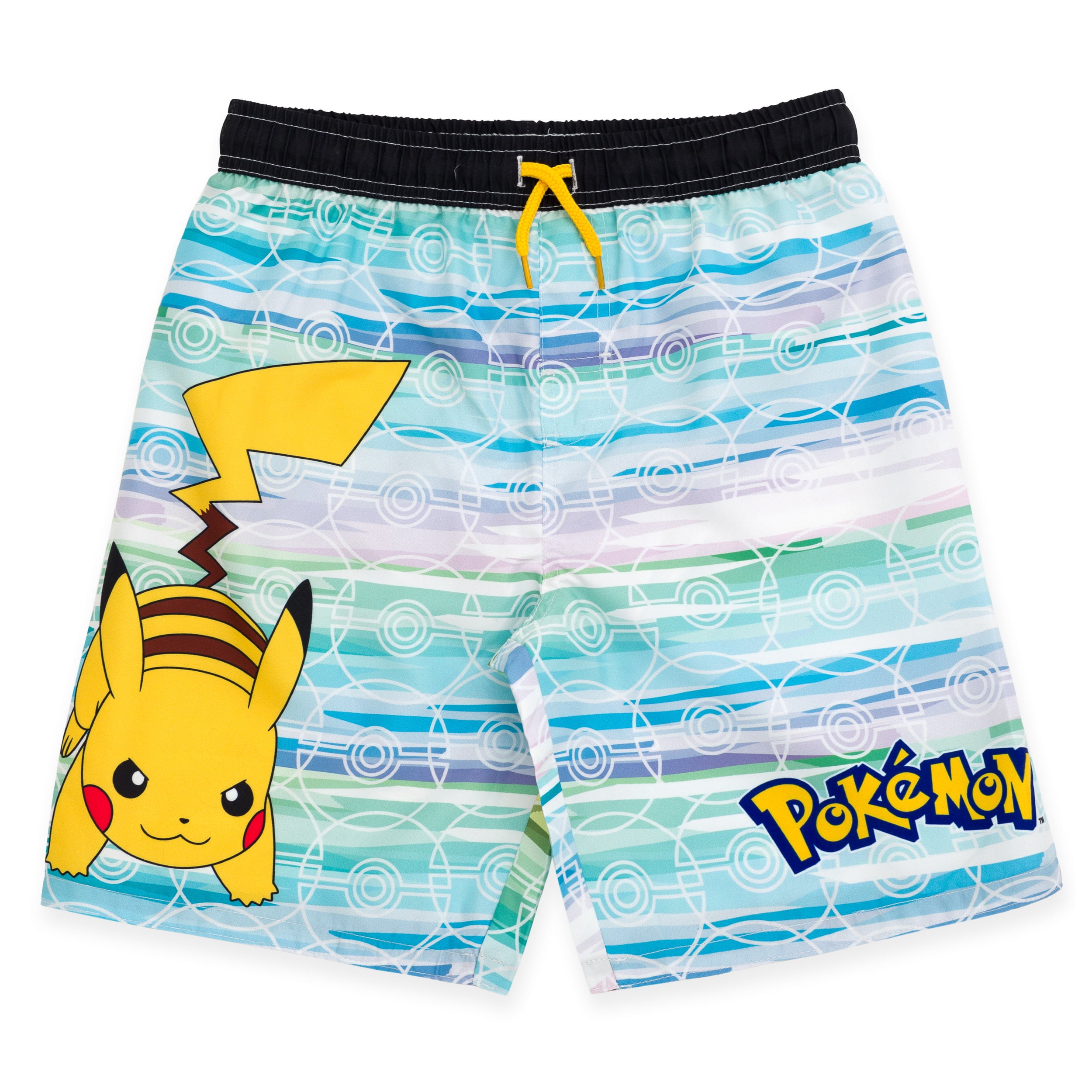 Pokemon Clothes For Boys 6-8 Pokemon Swim Shorts 2 Pack For Boys | Kids Children Blue Squirtle Pokemon Swim Trunks Men