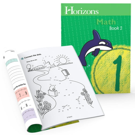 Horizons 1st Grade Math Student Book 2 by Alpha Omega Publications (Paperback)