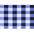 thumbnail image 1 of Ahgly Company Machine Washable Indoor Rectangle Checkered Blue Modern Area Rugs, 7' x 9', 1 of 4