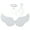 White, variant on TiaoBug Angel Feather Wings with Headband Fairy Stick Accessory Set for Themed Party Fancy Dress-up White L
