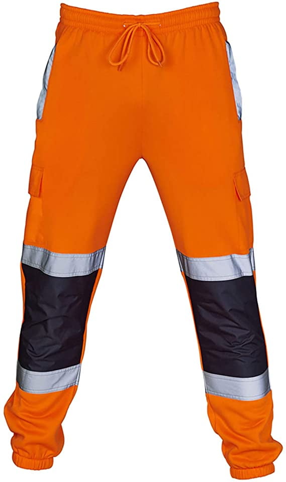 Men's Sweatpants Reflective Stripped 