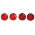 thumbnail image 1 of Round  Reflector, 4Pcs Waterproof Round Reflector 32mm  For M6 Thread Bike Dirt Bike, 1 of 8