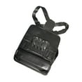 thumbnail image 4 of Bolsa de pecho para peluquero Yuyangstore Bolsa de tijera de peluquería multiusos Negro, 4 of 7