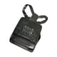 thumbnail image 4 of Bolsa de peluquería para el pecho, práctica bolsa para tijeras de peluquería con doble correa de hombro. Negro, 4 of 7