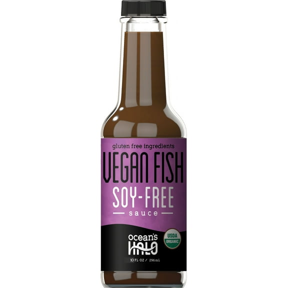 Ocean's Halo, Organic Fish Sauce, Soy-Free, Vegan, 10oz Bottle