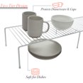 thumbnail image 4 of Kitchen Details Expandable Shelf Organizer in White, 4 of 6