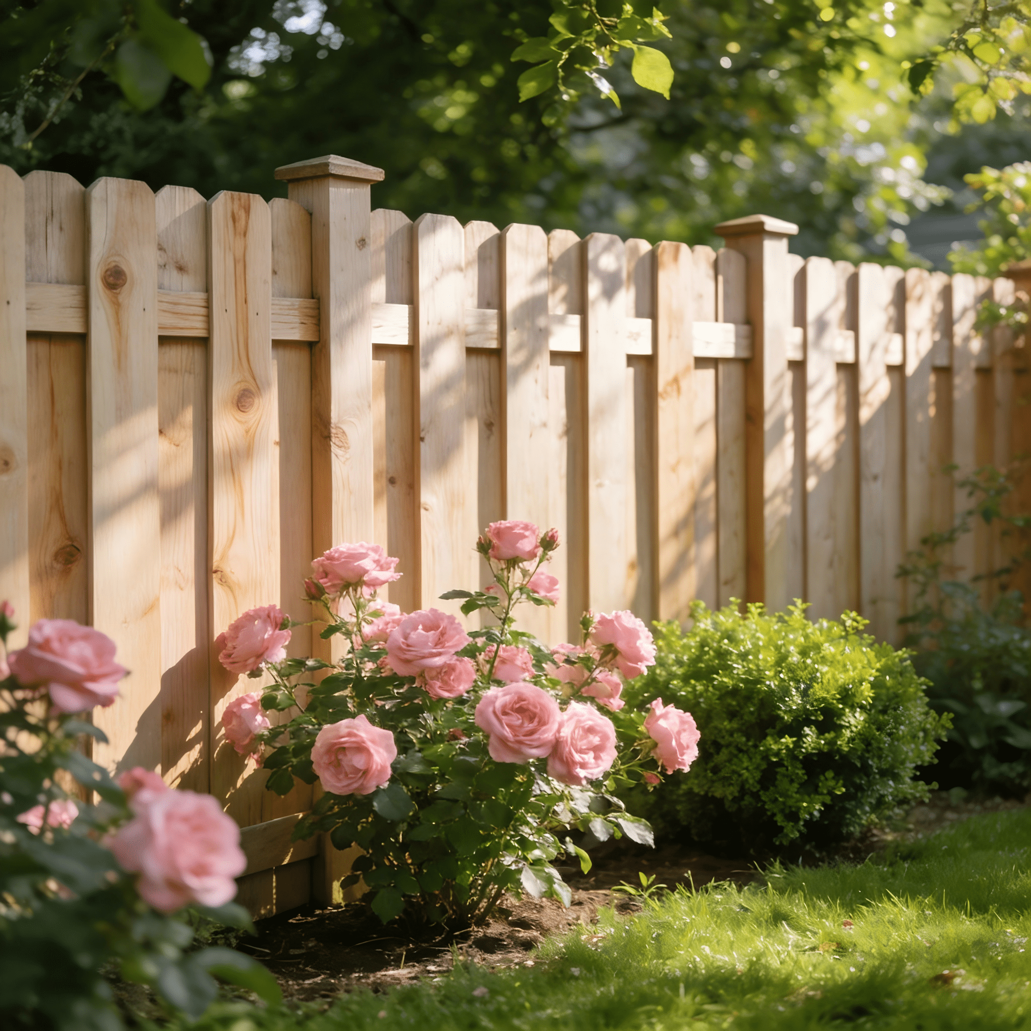 6ft Premium Wood Fence Pickets (25-Pack) – Durable, Weather-Resistant, Easy Installation for Privacy & Decorative Fencing