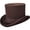 Coffee, variant on Wool Top Hat for Men, Magician Hat, Formal Tuxedo Hat, Mens Tophat Christmas Cap, Victorian Topper Hats Gentlemen Hat Jazz Cap