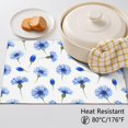 thumbnail image 5 of Placemat, Pioneer Flower Floral Print Pattern Place Mats Table Mat Set Of 2, PVC Washable Placemats for Party Kitchen Dining Decoration, 18x12 Inch, Fade Resistant, 5 of 6