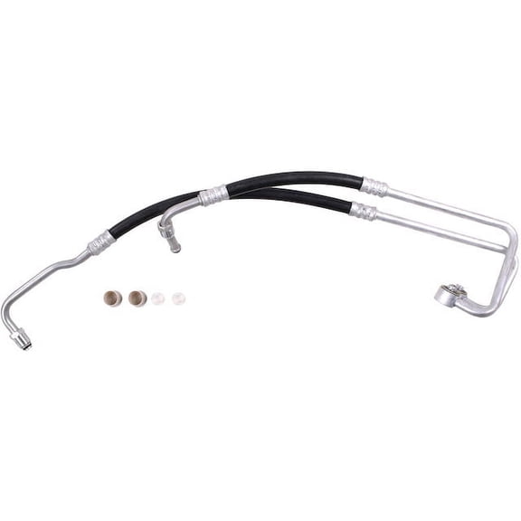 Inlet and Outlet Assembly From Oil Filter To Radiator Oil Cooler Hose - Compatible with 1994 - 1995 Chevy S10 4WD 4.3L V6