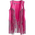 thumbnail image 1 of Hauts des Années 70 pour Femmes, Veste à Franges Disco Cowgirl, 1 of 3