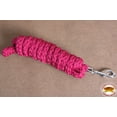 thumbnail image 3 of Horse Riding Poly Roping Lead Rope Burgundy 1/4 Inx8 Ft Snaps, 3 of 5