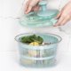 thumbnail image 5 of Cesta para Escurrir Alimentos a de Ensaladas de 5 L Escurridores de Ensaladas con Verduras Deshidratador de Frutas para El Hogar Escurridor Sec Soledad Ensalada Spinner, 5 of 10