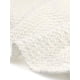 thumbnail image 5 of Chal de tweed INSPIRE CHIC para mujer, cárdigan bolero corto de cuadros XS Blanco, 5 of 6
