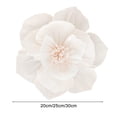 thumbnail image 3 of LCXmlly DIY Paper Flowers 3Pcs Crepe Flowers 3D Visual Effects Realistic Create Birthday Backdrop Flower Craft Wedding Supplies, 3 of 8
