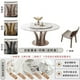 thumbnail image 1 of Dining Table Set With 4 Chairs Free Shipping Living Room Mobile Luxury Nordic Entryways Coiffeuse De Chambre Hotel Furniture My Lux Decor Round, 1 of 15