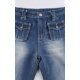 thumbnail image 2 of Cintura baja Cargo Jeans Bolsillos de moda Pantalones retro Denim para fiesta (Azul S) FLhrweasw Para estrenar, 2 of 7
