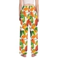 thumbnail image 3 of FORMRS Women's Pajama Pants with Pockets Soft Comfy Loungewear Sleep Bottom, Sizes S-2XL, Beige Leaves, 3 of 8