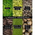 thumbnail image 6 of Truvani Vegan Plant Based Pea Protein Powder | Organic | Matcha | 20 Servings | Gluten & Dairy Free, 6 of 9