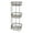 Bronze, variant on iDesign 3-Tier Free-Standing Steel Shower Caddy, Silver, Forma Collection