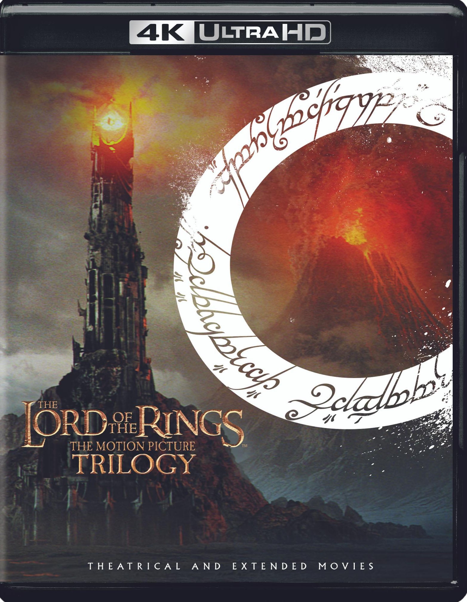 The Lord of the Rings trilogy - one volume paperback (movie cover) by J. R.  R Tolkien - Paperback - from World of Books Ltd (SKU: GOR000666335)