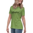 thumbnail image 3 of Empowering & Inspirational Women’s Manifest T-Shirt, Women Tshirt Graphic, Women T Shirts Short Sleeve (Leaf, XL), 3 of 6