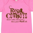 thumbnail image 4 of Inktastic Real Cowboys Boys or Girls Baby Bodysuit, 4 of 5