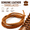 Brown, variant on 2Pcs Rawhide Leather Shoelaces Shoe Boot Laces Shoestrings Cord Rawhide Leather Square Shoelaces(Dark Brown, 120cm)