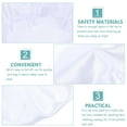 thumbnail image 4 of Zcyifa Sleep Hat 2pcs High-stretch Single-layer Satin Sleep Caps Hair Care Caps Shower Caps, 4 of 10