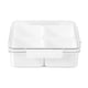 thumbnail image 4 of Contenedor de almacenamiento de alimentos Plato dividido extraíble con tapa Rejilla múltiple dividida Cuadrado 4 compartimentos., 4 of 9