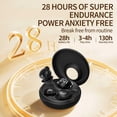 thumbnail image 3 of PYYNA-Sleep Earbuds for Side Sleepers, Ultra-Mini Wireless Bluetooth 5.3 Sleep Headphones, Hidden Noise Reducing Earplugs for Sleep, Deep Focus, Travel, Exercise, Black, 3 of 4