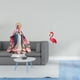 thumbnail image 2 of Adorno de pájaro acrílico, independiente, decorativo de mesa con base, ideal para fiestas, hogar, estantería, festivales, dormitorio, jardín. Escultur, 2 of 8