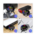 thumbnail image 3 of Probador de carga rápida WiFi Tuya, amperímetro de voltaje USB, tipo C PD, cargador de teléfono móvil, amperímetro de voltaje digital, 3 of 8